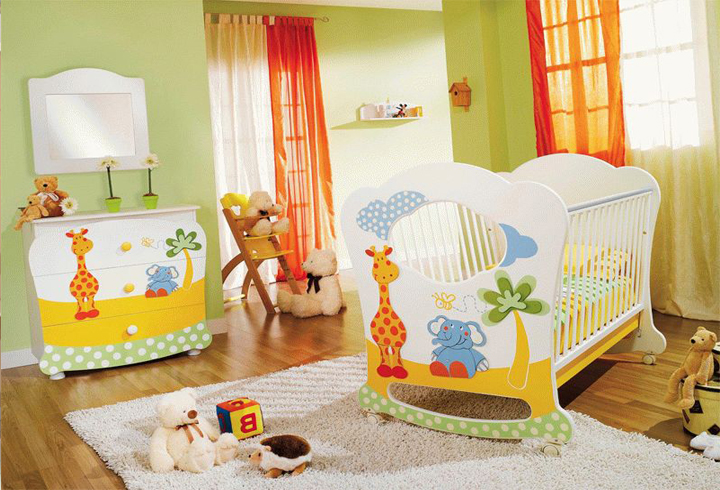 Выбор помещения и декора детской комнаты