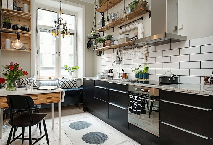 Скандинавский стиль в дизайне кухни